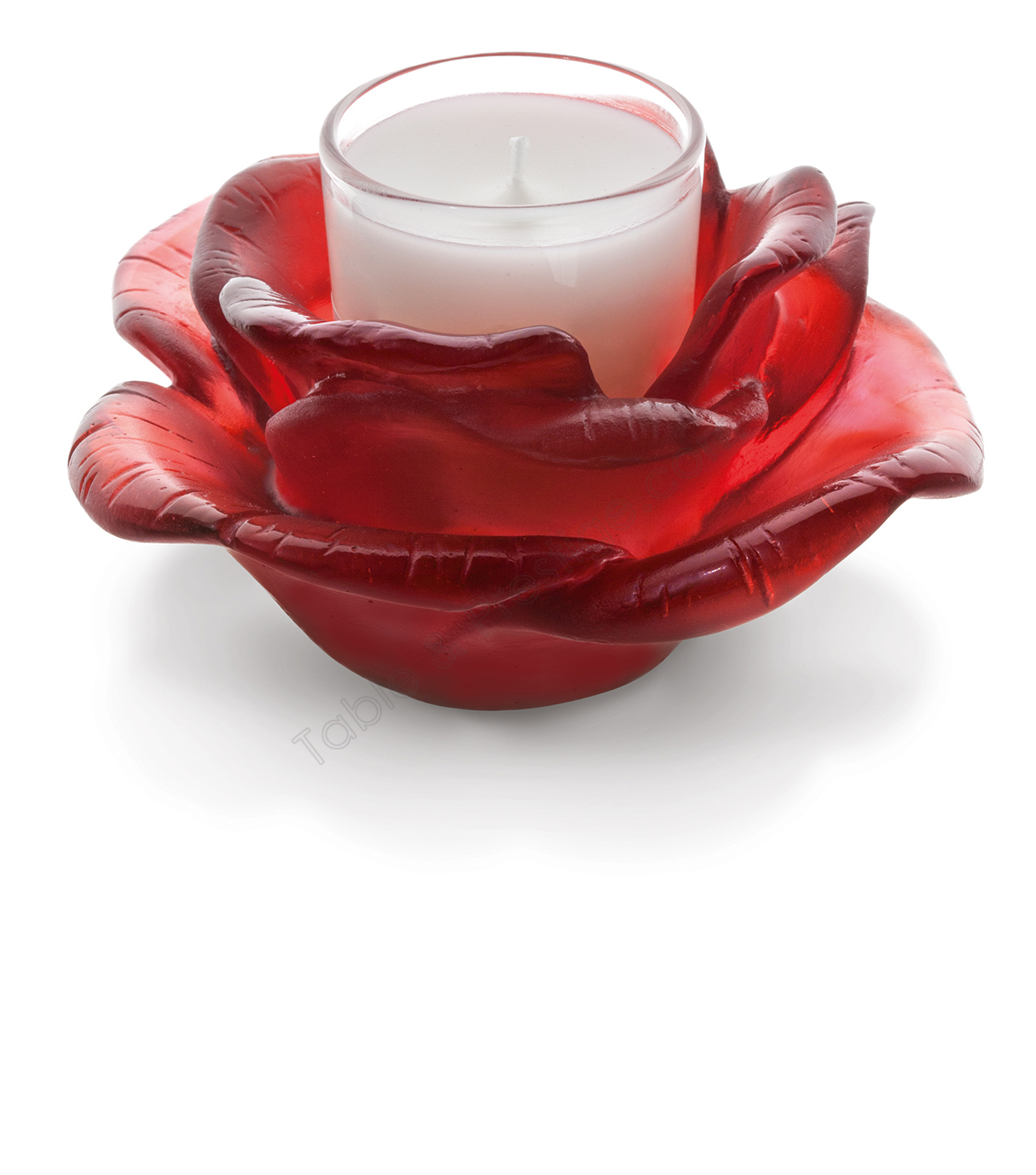candleholder Daum rose passion 053682
